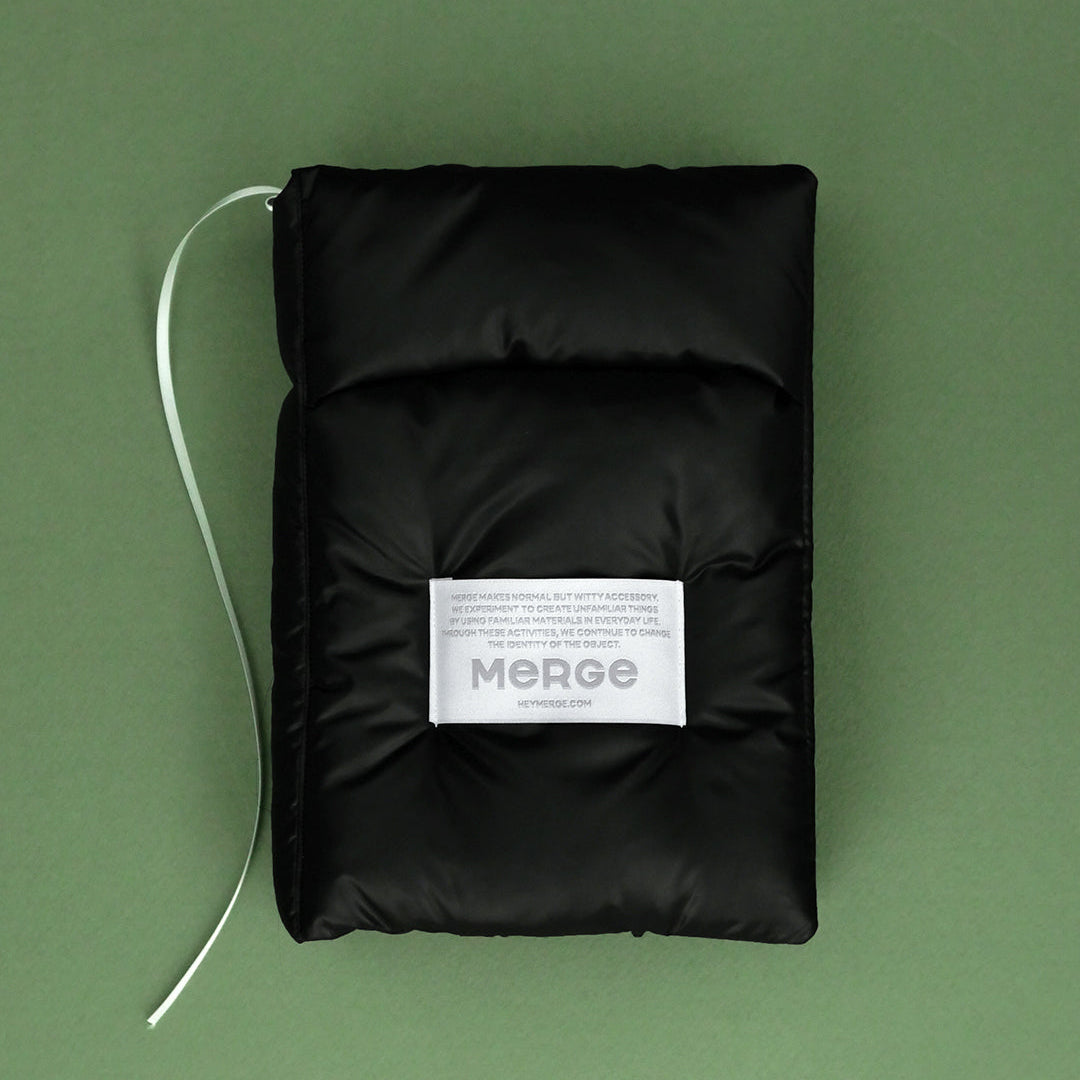 MERGE｜Snug Book Cover 雲朵書套 - Black / 黑