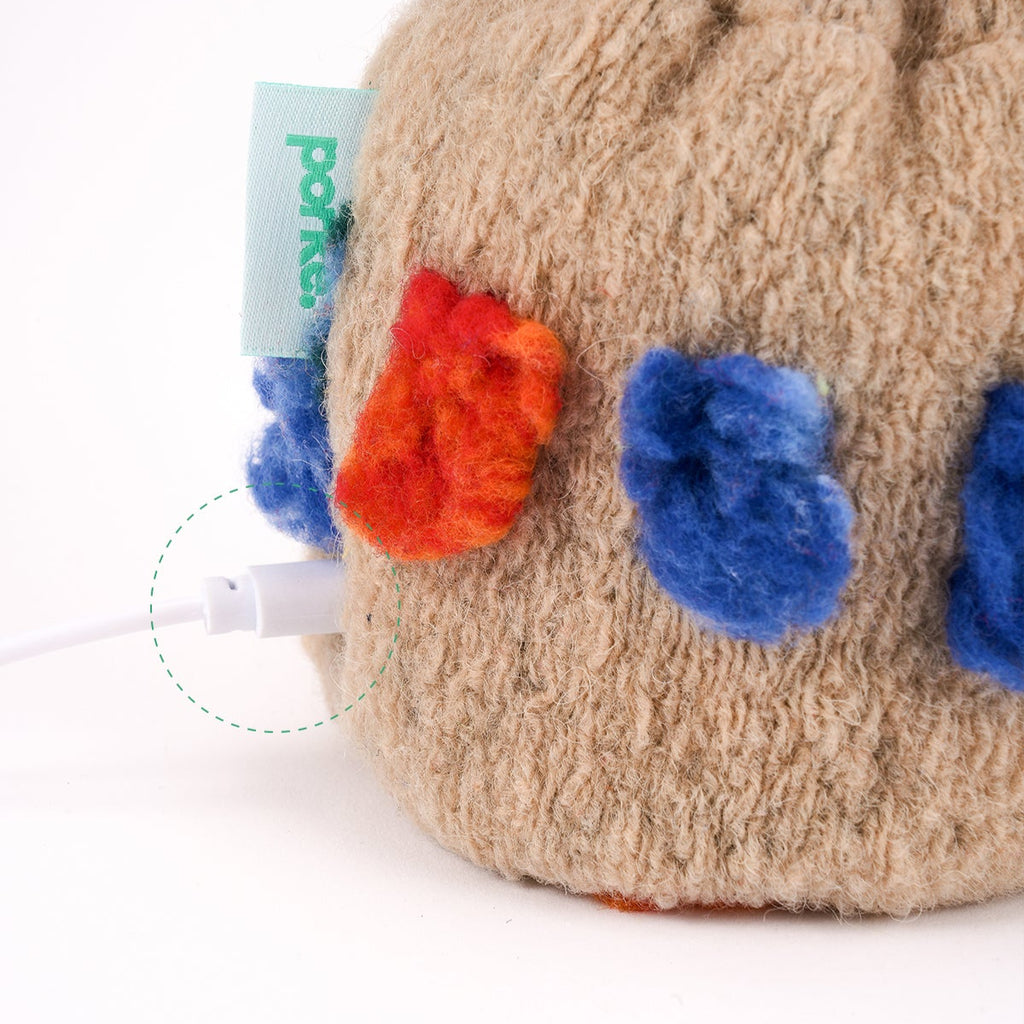 porke.｜Mini Lighting 毛絨拍拍燈 - Antique