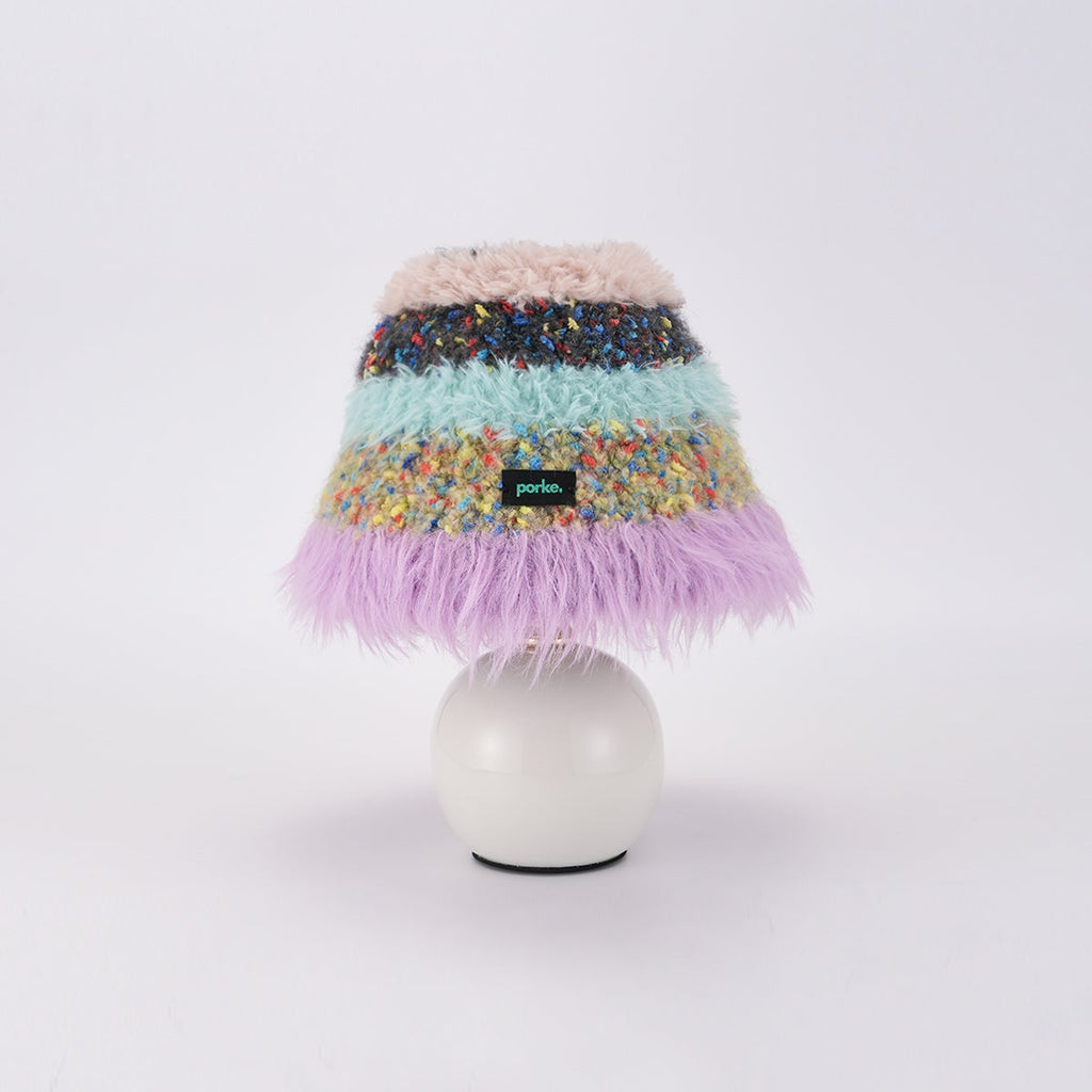 porke.｜Full Lighting 編織圓帽陶瓷桌燈 - Bueno