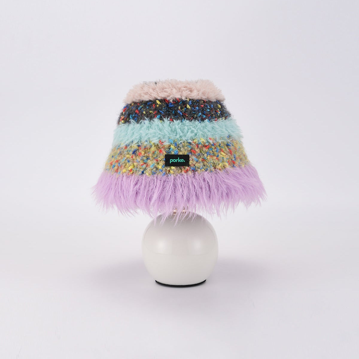 porke.｜Full Lighting 編織圓帽陶瓷桌燈 - Bueno