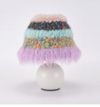 porke.｜Full Lighting 編織圓帽陶瓷桌燈 - Bueno