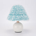 porke.｜Full Lighting 編織圓帽陶瓷桌燈 - Ciel