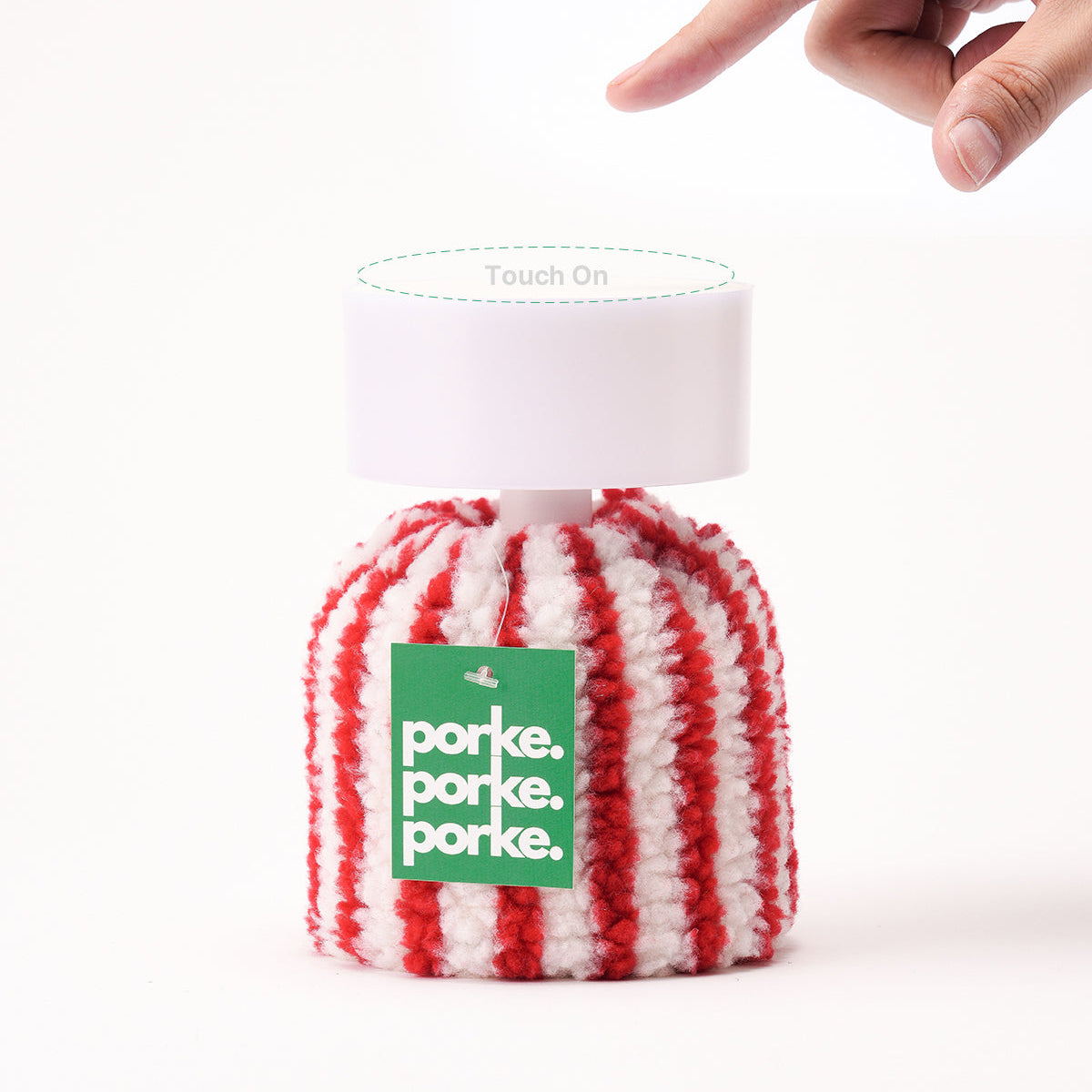 porke.｜Mini Lighting 毛絨拍拍燈 - Ember