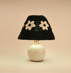 porke.｜Full Lighting 編織圓帽陶瓷桌燈 - Flor