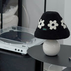 porke.｜Full Lighting 編織圓帽陶瓷桌燈 - Flor