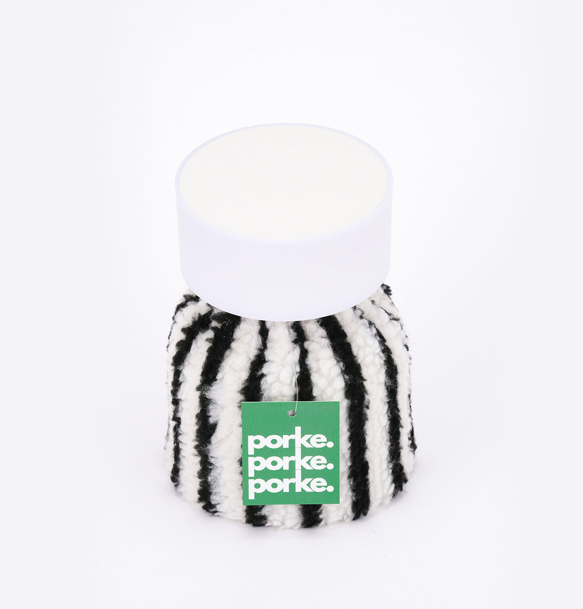 porke.｜Mini Lighting 毛絨拍拍燈 - Graphite