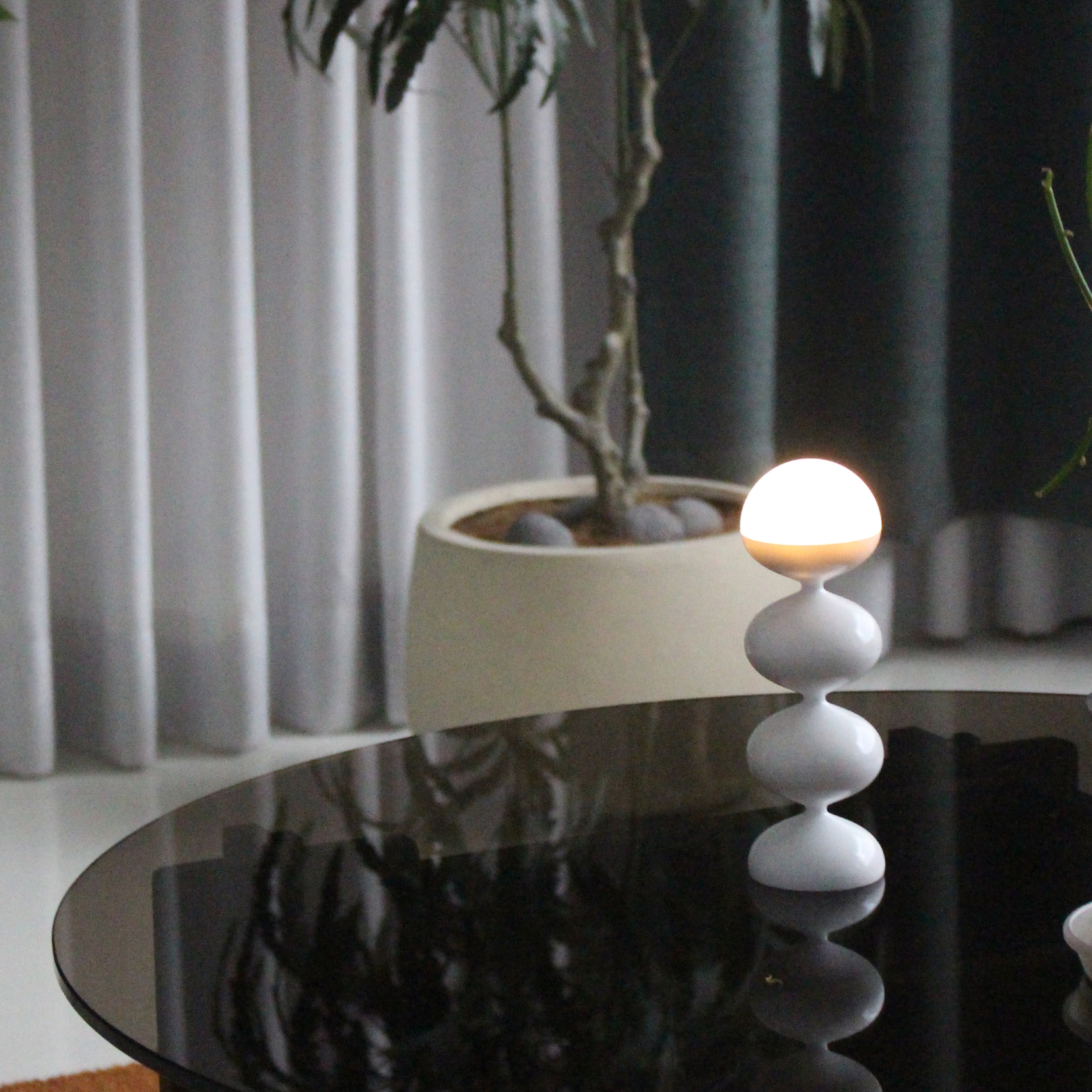 GREENWAYCOURT｜Pimlico Portable Lamp 復古無線桌燈 - Sliver