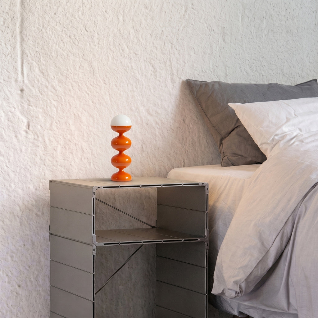 ［合作限定色］GREENWAYCOURT｜Pimlico Portable Lamp 復古無線桌燈 - Orange