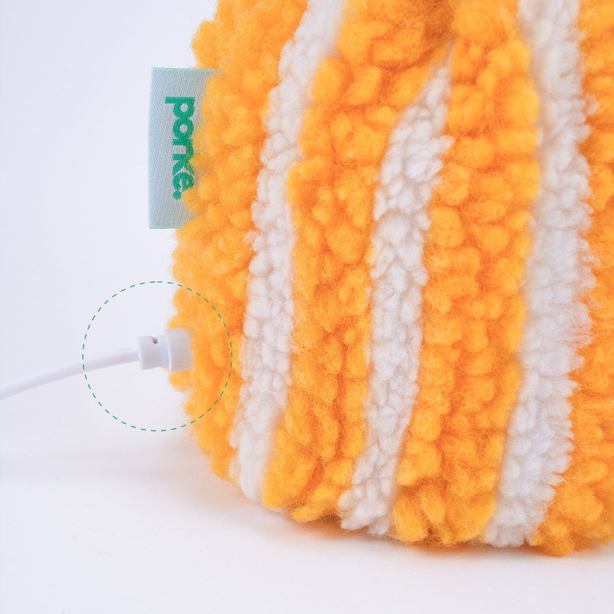 porke.｜Mini Lighting 毛絨拍拍燈 - Honey