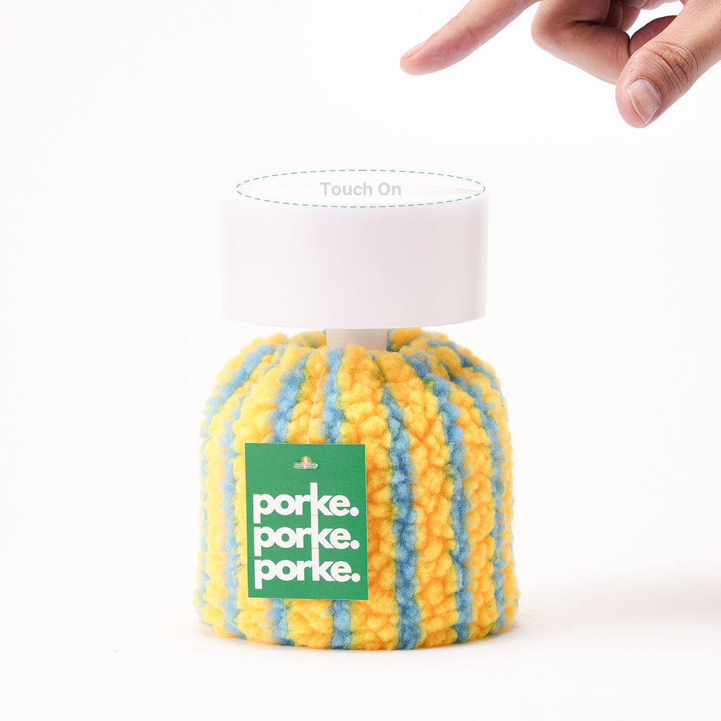 porke.｜Mini Lighting 毛絨拍拍燈 - Marigold