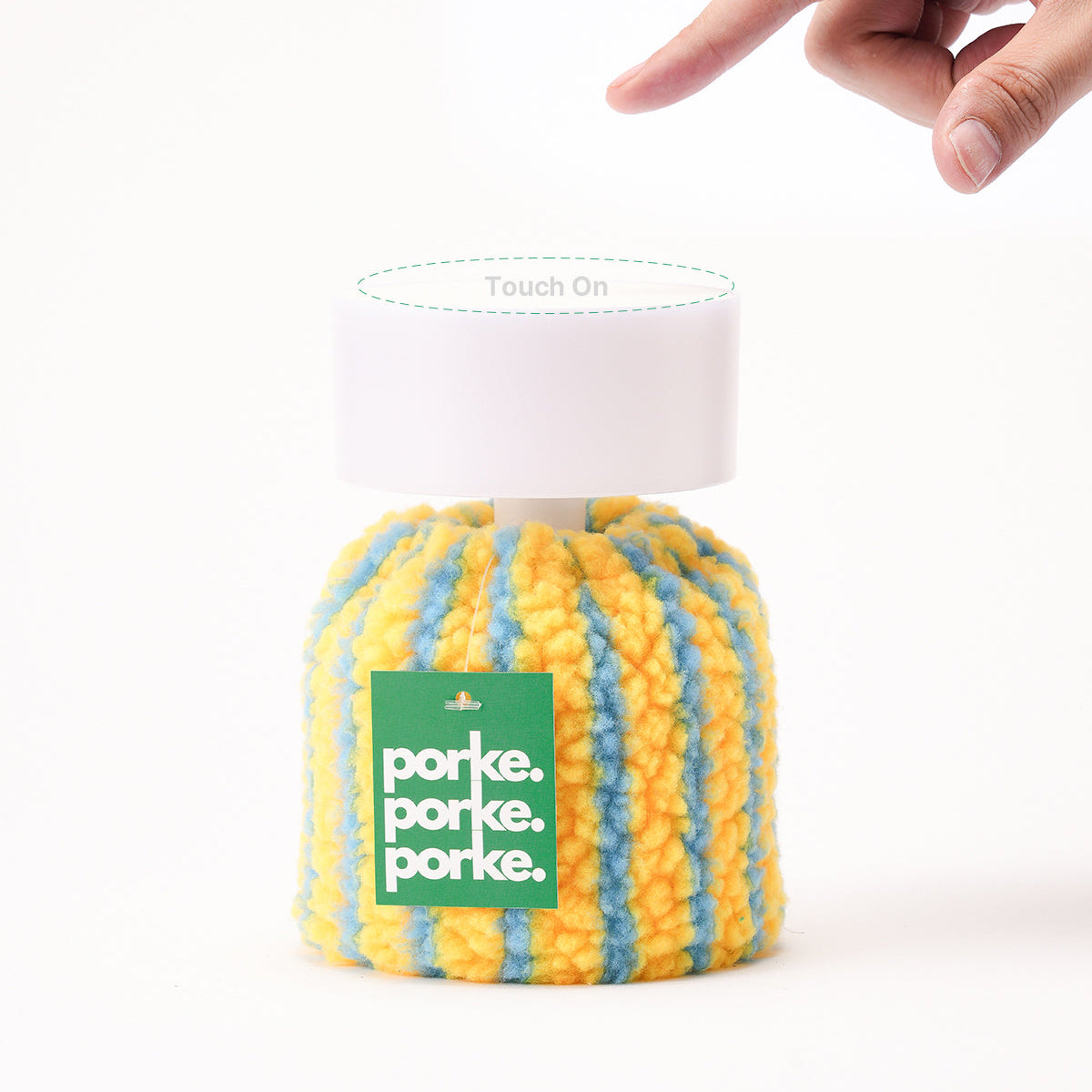 porke.｜Mini Lighting 毛絨拍拍燈 - Marigold