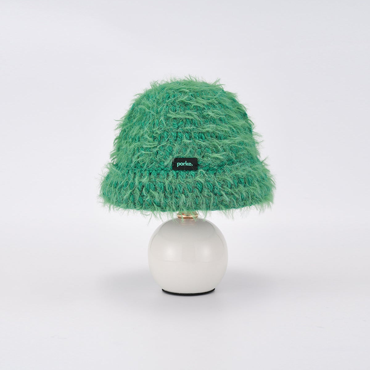 porke.｜Full Lighting 編織圓帽陶瓷桌燈 - Merece