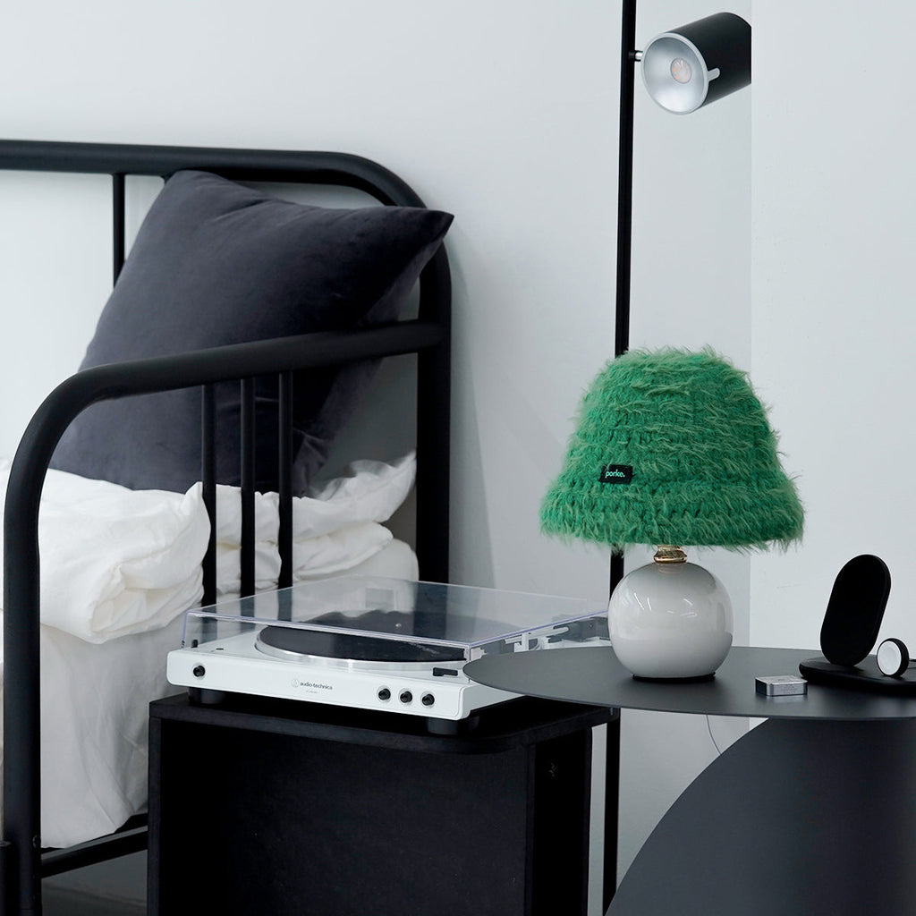 porke.｜Full Lighting 編織圓帽陶瓷桌燈 - Merece