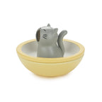 Balvi｜Hungry 系列 動物雙層陶瓷點心碗 - 小貓