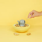 Balvi｜Hungry 系列 動物雙層陶瓷點心碗 - 小貓