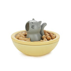 Balvi｜Hungry 系列 動物雙層陶瓷點心碗 - 小貓