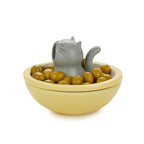 Balvi｜Hungry 系列 動物雙層陶瓷點心碗 - 小貓