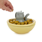 Balvi｜Hungry 系列 動物雙層陶瓷點心碗 - 小貓