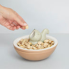 Balvi｜Hungry 系列 動物雙層陶瓷點心碗 - 松鼠